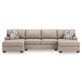  Benchcraft Newellen 48404S3 3 pc Sectional with Double Chaise IMAGE 2