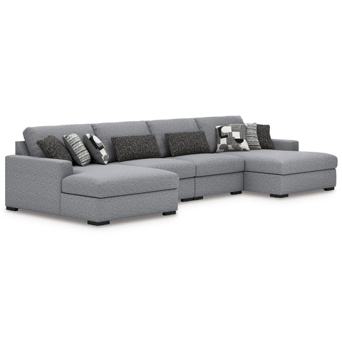  Benchcraft Bealton 61305S9 4 pc Sectional with Double Chaise IMAGE 1