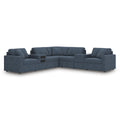  Signature Design by Ashley Modmax 92121S69 7 pc Balanced Sectional with Audio and Storage Consoles IMAGE 1