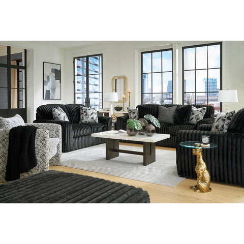  Signature Design by Ashley Midnight-Madness 9810323 Chair and a Half IMAGE 6