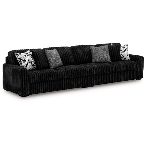  Signature Design by Ashley Midnight-Madness 98103S7 2 pc Sectional IMAGE 1
