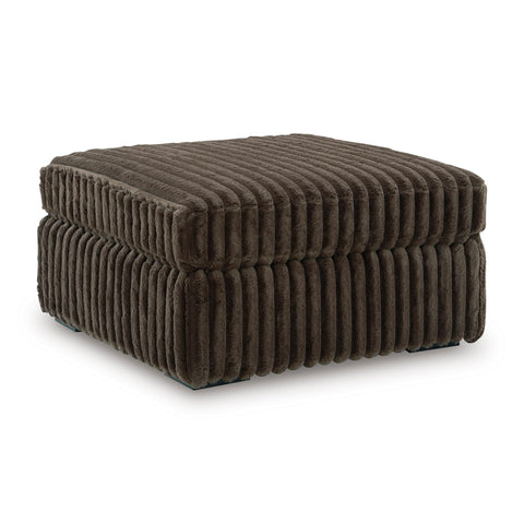  Signature Design by Ashley Midnight-Madness 9810408 Oversized Accent Ottoman IMAGE 1