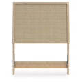  Signature Design by Ashley Cielden B1199-53 Twin Panel Headboard IMAGE 2