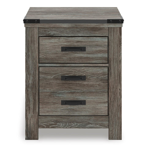  Signature Design by Ashley Frandern B4480-92 Two Drawer Night Stand IMAGE 3