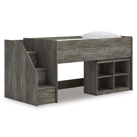  Signature Design by Ashley Frandern B4480B14 Twin Loft Bed with Bookcase Storage IMAGE 1