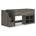  Signature Design by Ashley Frandern B4480B14 Twin Loft Bed with Bookcase Storage IMAGE 6