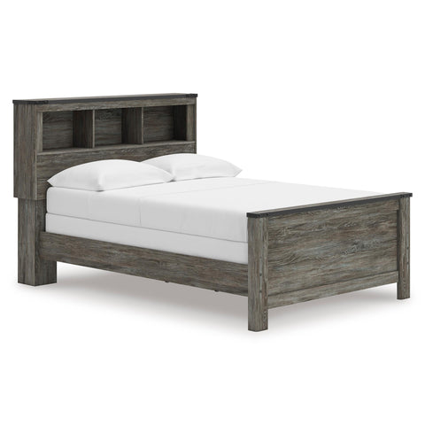  Signature Design by Ashley Frandern B4480B3 Full Bookcase Panel Bed IMAGE 1