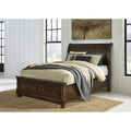  Millennium Porter B697B43 Queen Sleigh Storage Bed IMAGE 5