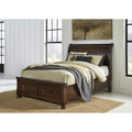  Millennium Porter B697B43 Queen Sleigh Storage Bed IMAGE 5