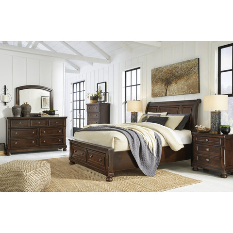  Millennium Porter B697B43 Queen Sleigh Storage Bed IMAGE 7