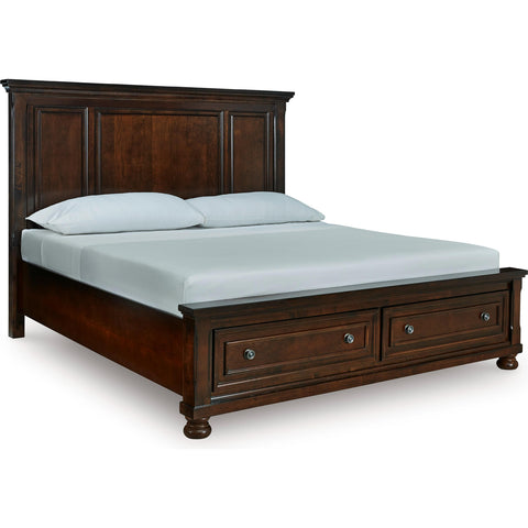  Millennium Porter B697B44 King Panel Storage Bed IMAGE 1