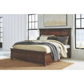  Millennium Porter B697B44 King Panel Storage Bed IMAGE 2