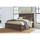  Millennium Porter B697B44 King Panel Storage Bed IMAGE 2