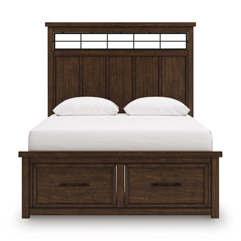  Signature Design by Ashley Taffenbrook B849B2 Queen Panel Storage Bed IMAGE 3