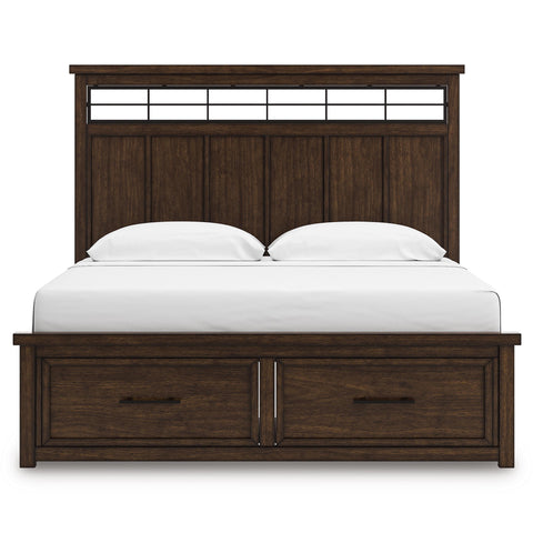  Signature Design by Ashley Taffenbrook B849B4 King Panel Storage Bed IMAGE 3