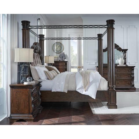  Signature Design by Ashley Maylee B947B10 King Canopy Bed IMAGE 11