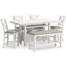  Signature Design by Ashley Robbinsdale D642D7 Counter Height Dining Table IMAGE 9