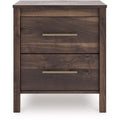  Signature Design by Ashley Calverson EB3660-292 Two Drawer Night Stand IMAGE 2