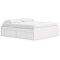  Signature Design by Ashley Onita EB9630B18 King Platform Bed with 2 Side Storage IMAGE 1