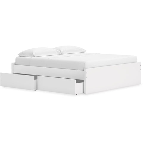  Signature Design by Ashley Onita EB9630B18 King Platform Bed with 2 Side Storage IMAGE 2