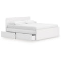 Signature Design by Ashley Onita EB9630B21 King Panel Platform Bed with 2 Side Storage IMAGE 2