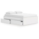  Signature Design by Ashley Onita EB9630B22 Queen Platform Bed with 1 Side Storage IMAGE 2