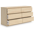  Signature Design by Ashley Onita EB9632-231 Six Drawer Dresser IMAGE 2