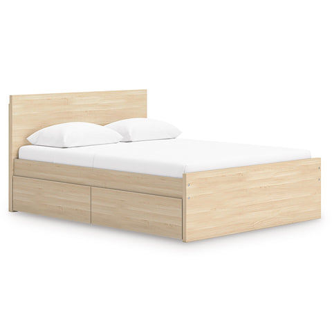  Signature Design by Ashley Onita EB9632B17 Full Panel Platform Bed with 2 Side Storage IMAGE 1