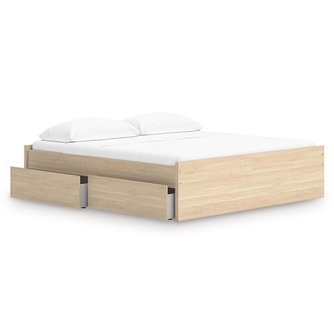  Signature Design by Ashley Onita EB9632B20 King Platform Bed with 1 Side Storage IMAGE 2
