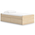  Signature Design by Ashley Onita EB9632B7 Twin Platform Bed with 1 Side Storage IMAGE 1