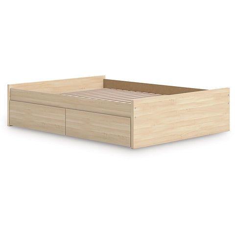  Signature Design by Ashley Onita EB9632B9 Queen Platform Bed with 1 Side Storage IMAGE 7