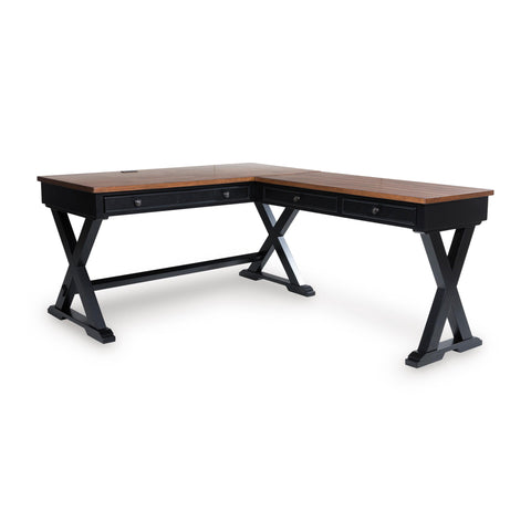  Signature Design by Ashley Wildenauer H664H2 Home Office Desk IMAGE 1