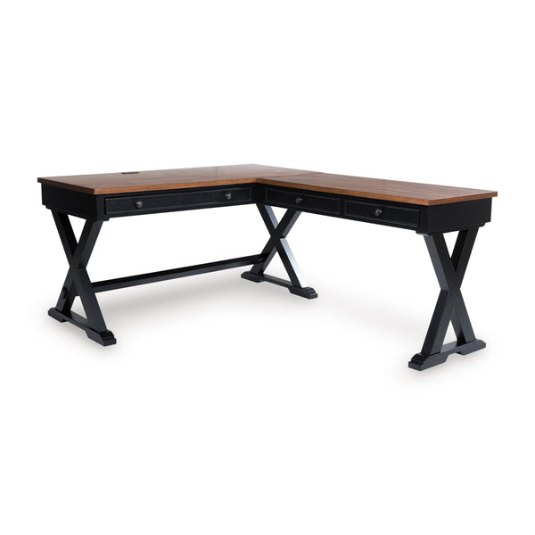  Signature Design by Ashley Wildenauer H664H2 Home Office Desk IMAGE 1