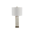  Signature Design by Ashley Linderfield L429094 Alabaster Table Lamp IMAGE 1