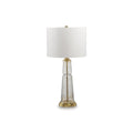  Signature Design by Ashley Bakersboro L430884 Glass Table Lamp IMAGE 1