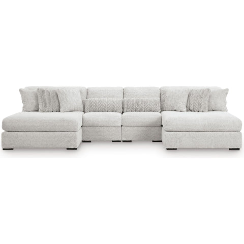  Signature Design by Ashley Cuddle Plush PC59106S4 4 pc Sectional with Chaise IMAGE 2