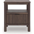  Signature Design by Ashley Pamytta PCB2614-91 One Drawer Night Stand IMAGE 2