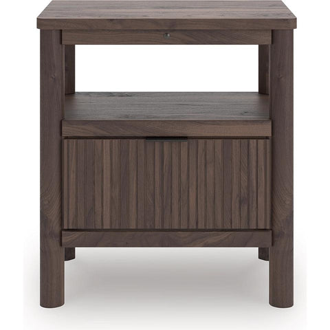  Signature Design by Ashley Pamytta PCB2614-91 One Drawer Night Stand IMAGE 2