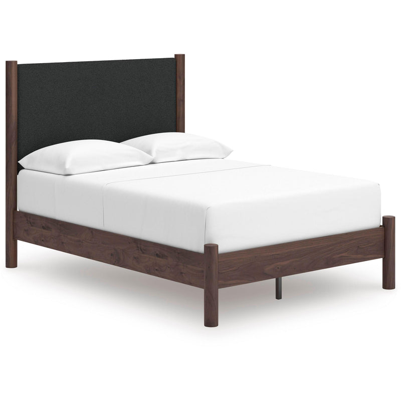 Signature Design by Ashley Pamytta PCB2614B10 Full Upholstered Panel Platform Bed IMAGE 1