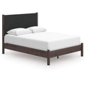  Signature Design by Ashley Pamytta PCB2614B12 Queen Upholstered Panel Platform Bed IMAGE 1