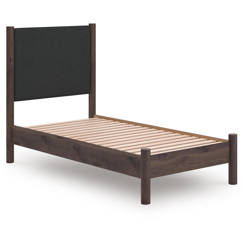  Signature Design by Ashley Pamytta PCB2614B8 Twin Upholstered Panel Platform Bed IMAGE 5