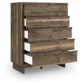  Signature Design by Ashley Chirason PCB3367-345 Five Drawer Wide Chest IMAGE 2