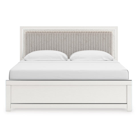  Signature Design by Ashley Zuraleus PCB3381B10 King Upholstered Panel Bed IMAGE 2