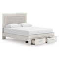 Signature Design by Ashley Zuraleus PCB3381B4 Queen Upholstered Panel Storage Bed IMAGE 2