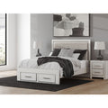  Signature Design by Ashley Zuraleus PCB3381B4 Queen Upholstered Panel Storage Bed IMAGE 4