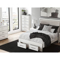  Signature Design by Ashley Zuraleus PCB3381B4 Queen Upholstered Panel Storage Bed IMAGE 7