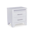  Signature Design by Ashley Jarlee PCB392-92 Two Drawer Night Stand IMAGE 1