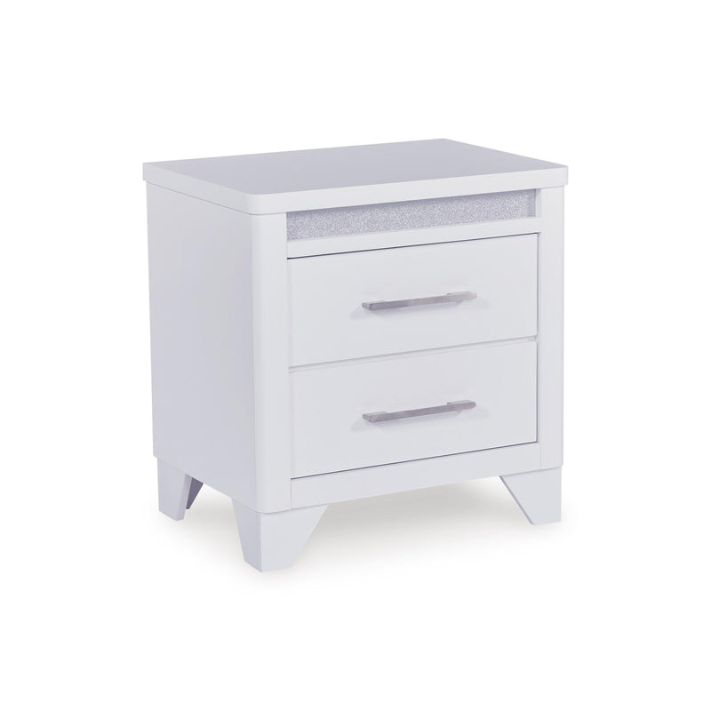  Signature Design by Ashley Jarlee PCB392-92 Two Drawer Night Stand IMAGE 1