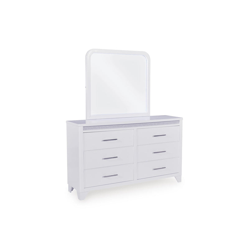  Signature Design by Ashley Jarlee PCB392B1 Dresser and Mirror IMAGE 1