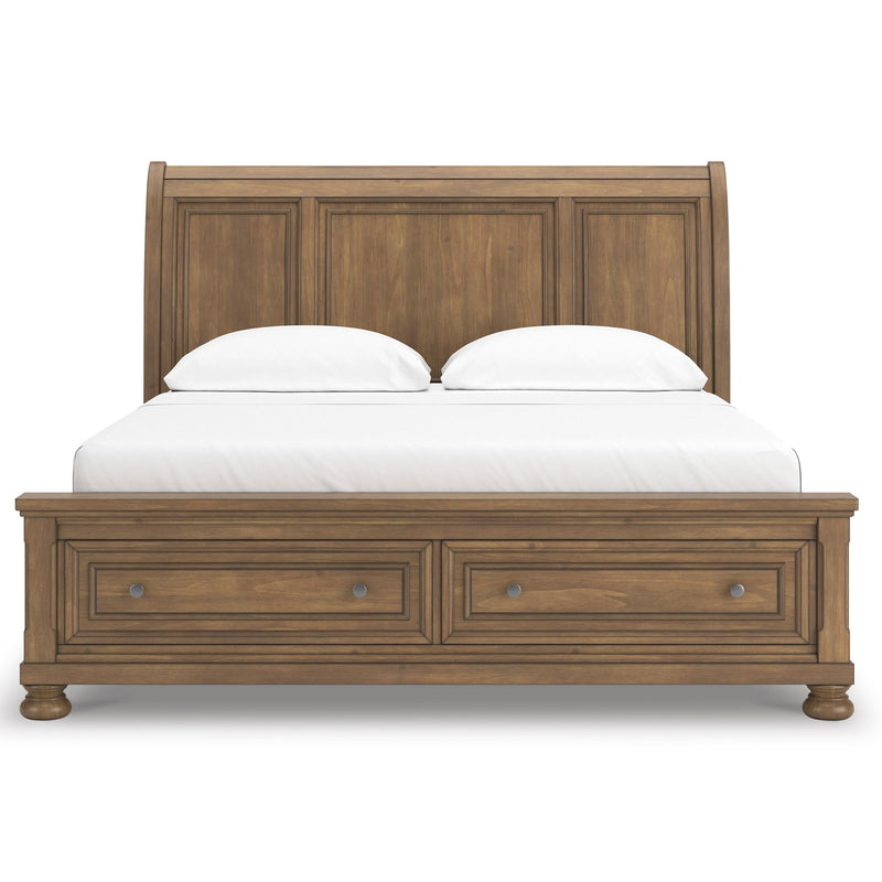  Signature Design by Ashley Feddinger PCB779B9 California King Storage Sleigh Bed IMAGE 3